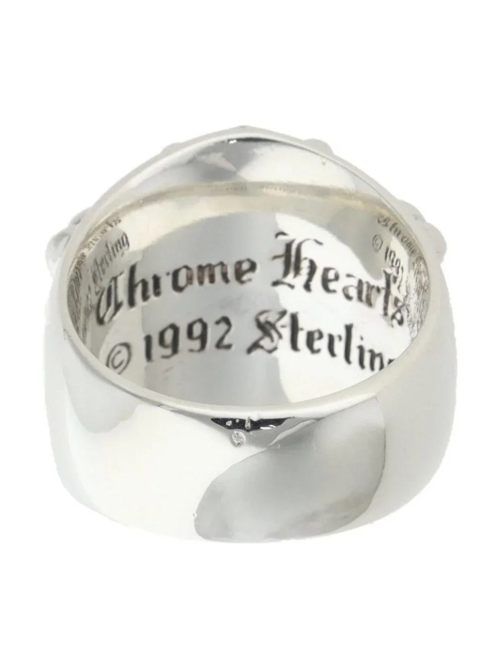 Chrome Hearts Keeper Silver Ring